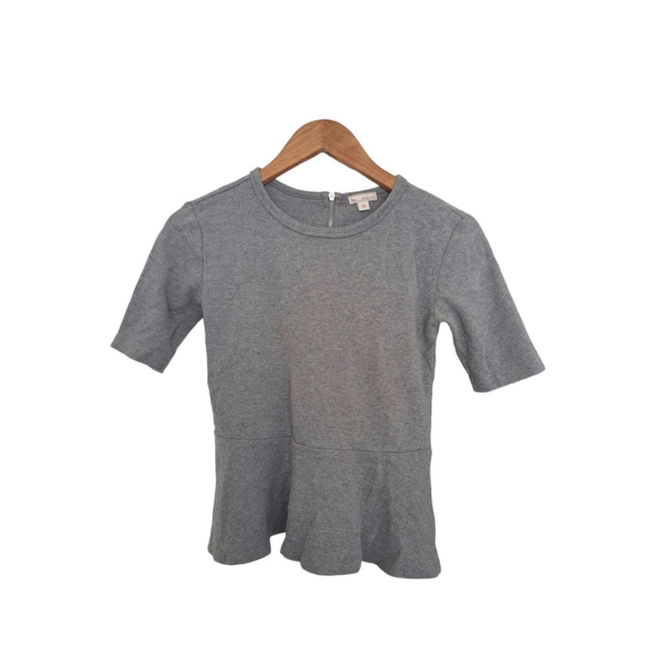 Crop top women xxs Grey shirt 