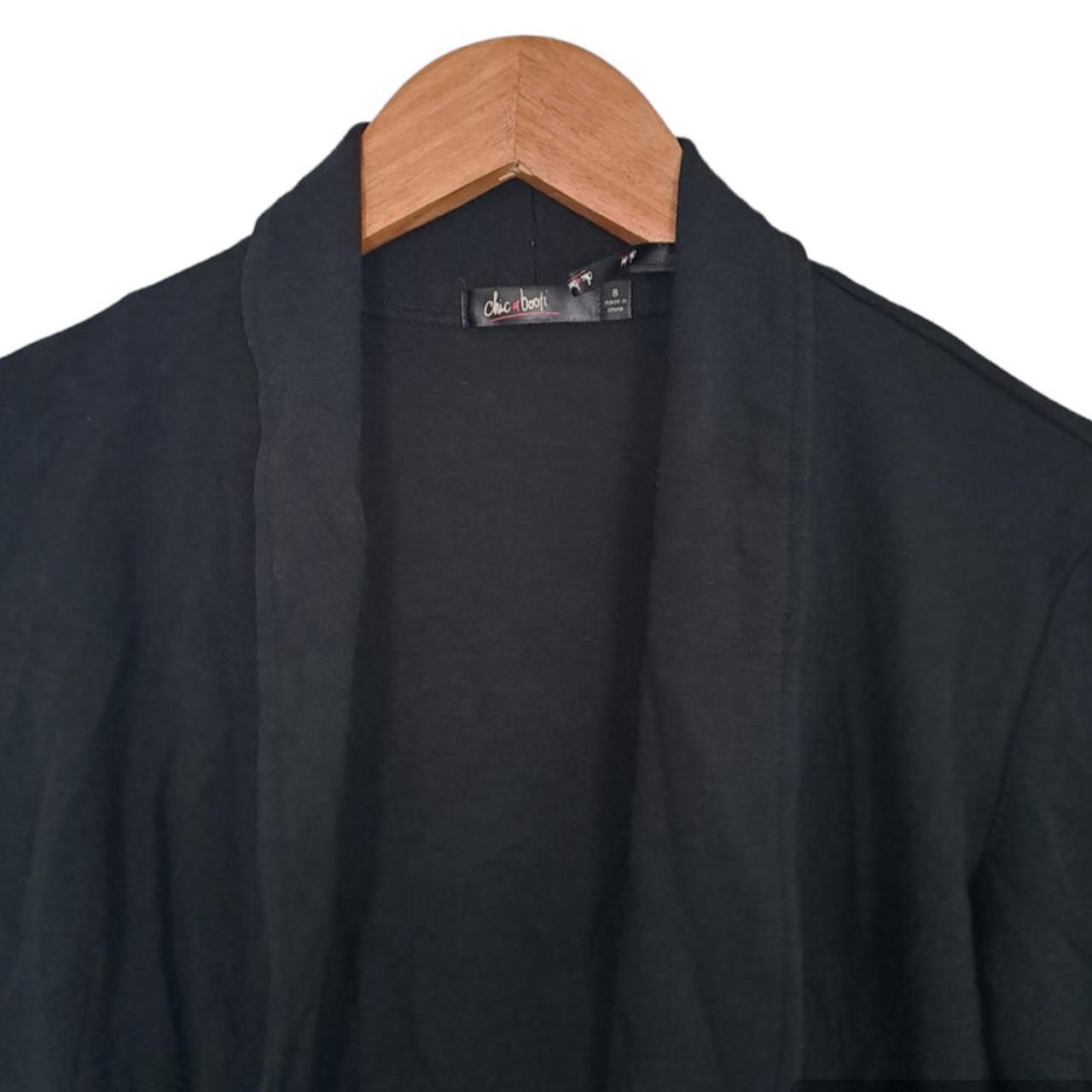 Bolero Women XS Size 8 Black Top