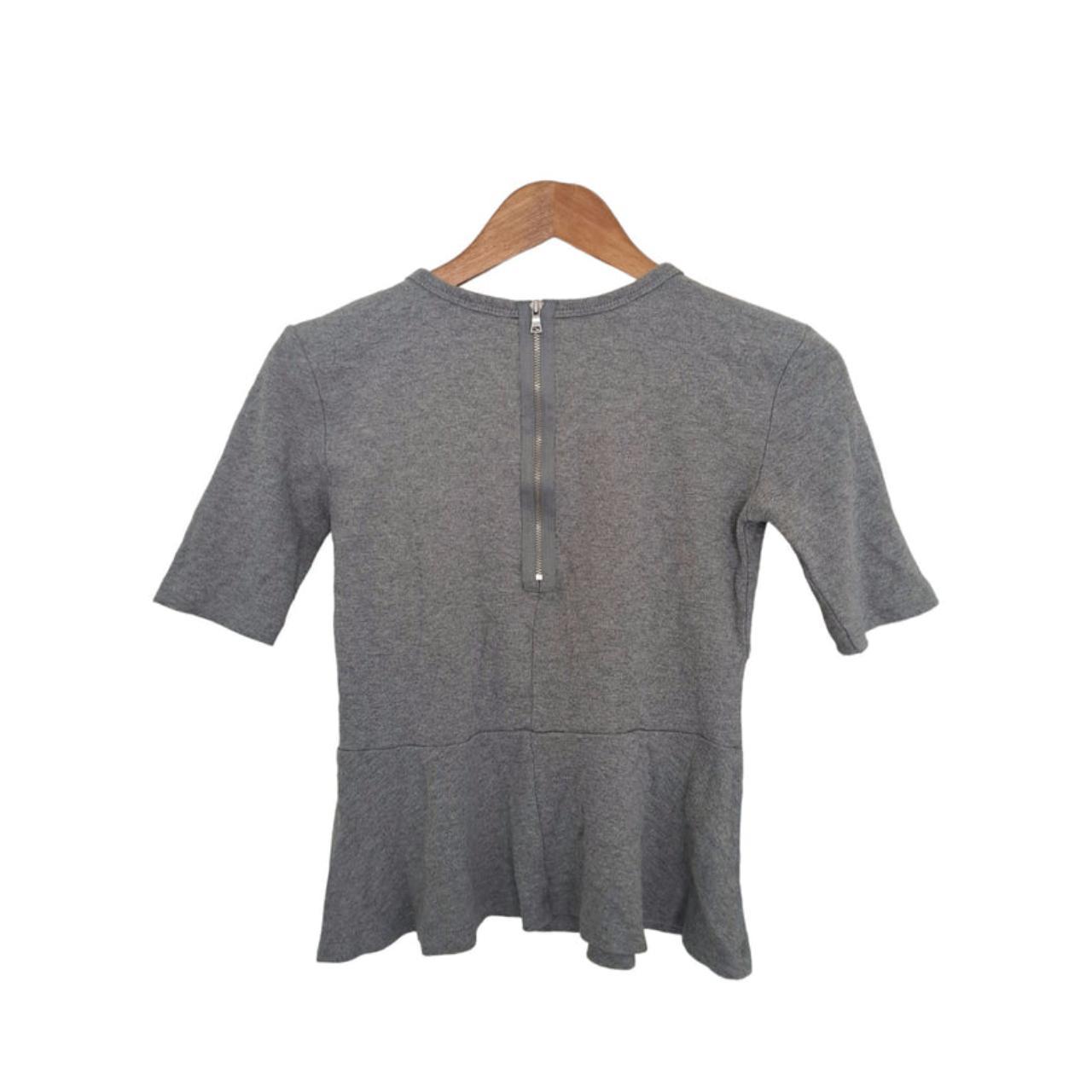 Crop top women xxs Grey shirt 