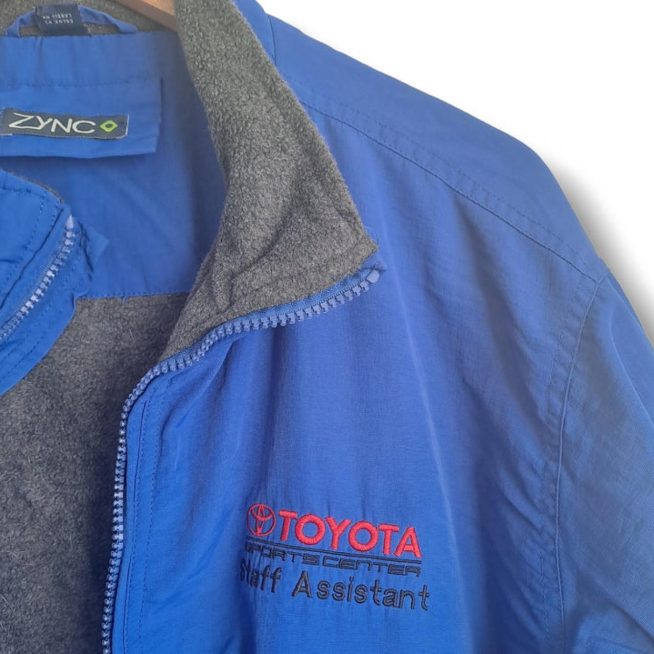 Jacket Men XL Blue Toyota Sports Centre Utility Coat