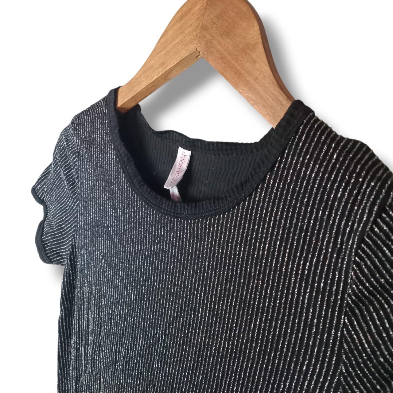 Dress Women XS / S UK4-6 Vertical Stripe Glitter Dress / Top