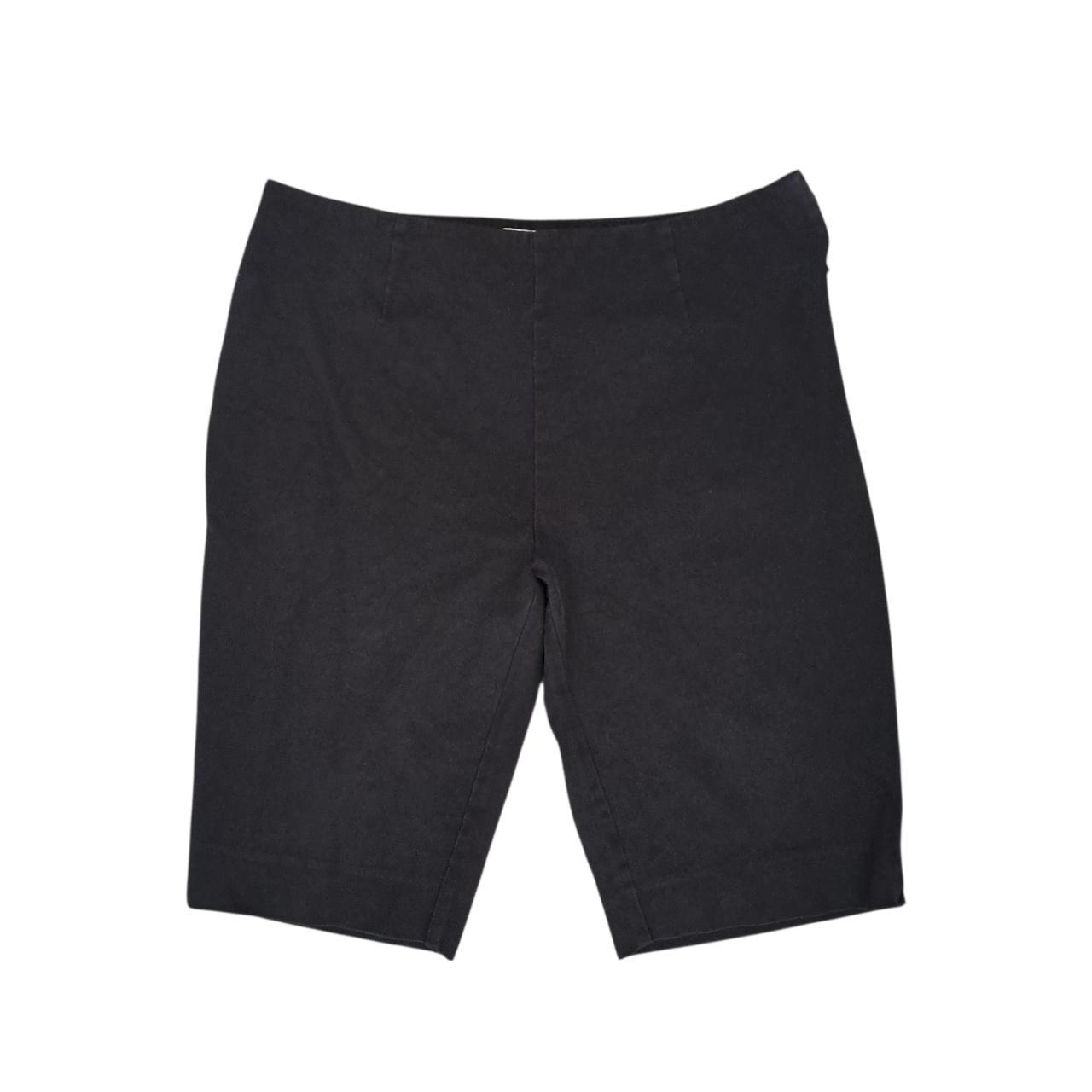 Shorts Women UK12 Black Stretch Short pants