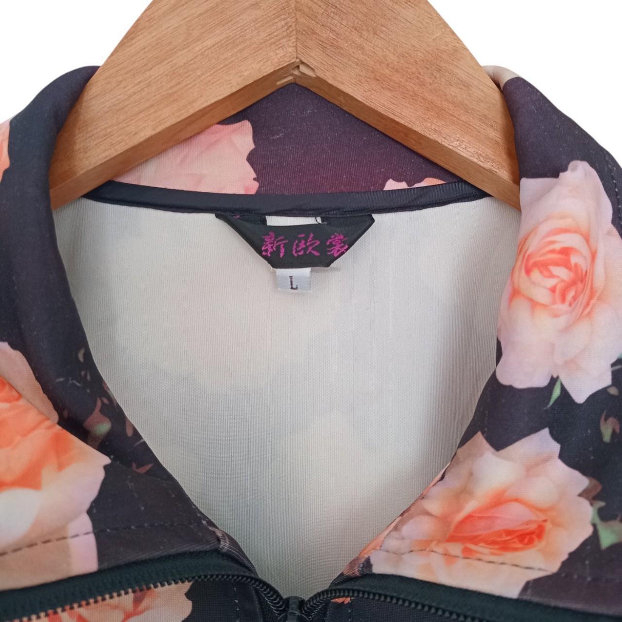 Jumper Women Small UK10 Floral Tracksuit Sweater