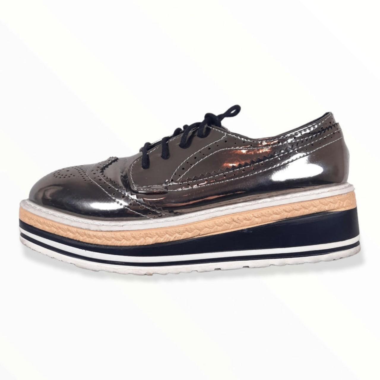 Shoes Women UK2 Metallic Brogues