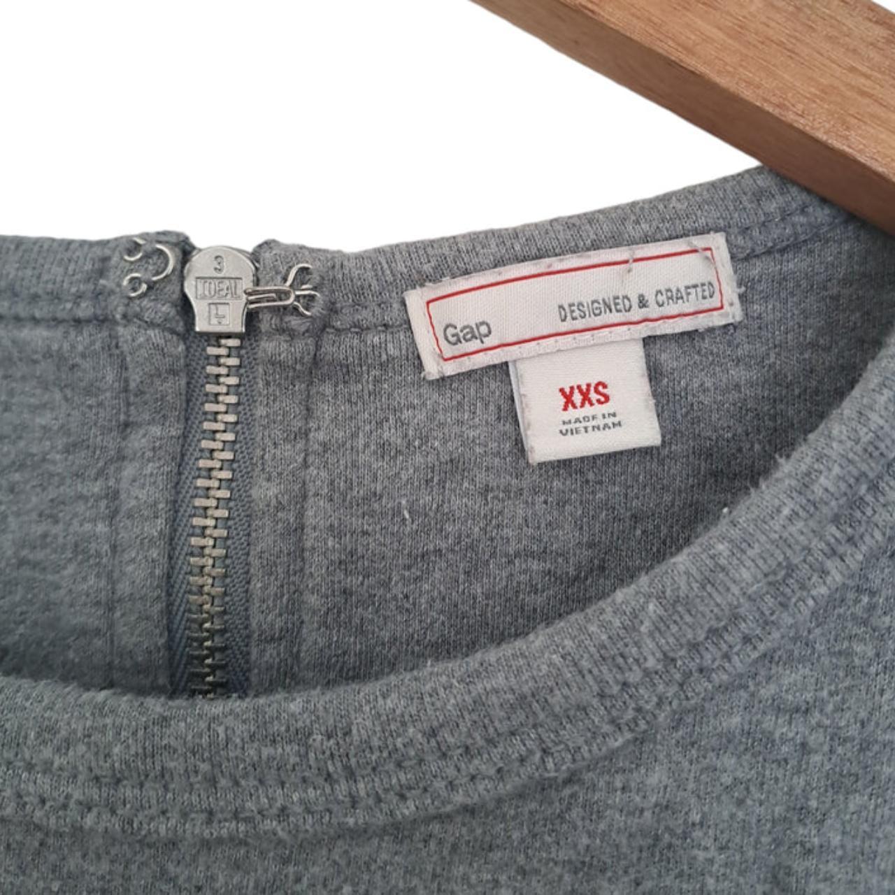 Crop top women xxs Grey shirt 