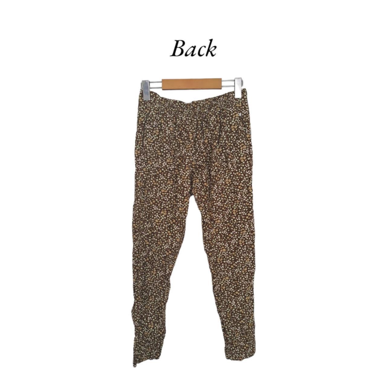 Pants Women Medium UK12 Floral Patterns