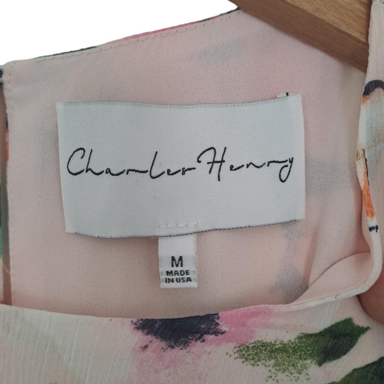 Blouse Women Medium UK12 Long Floral Top