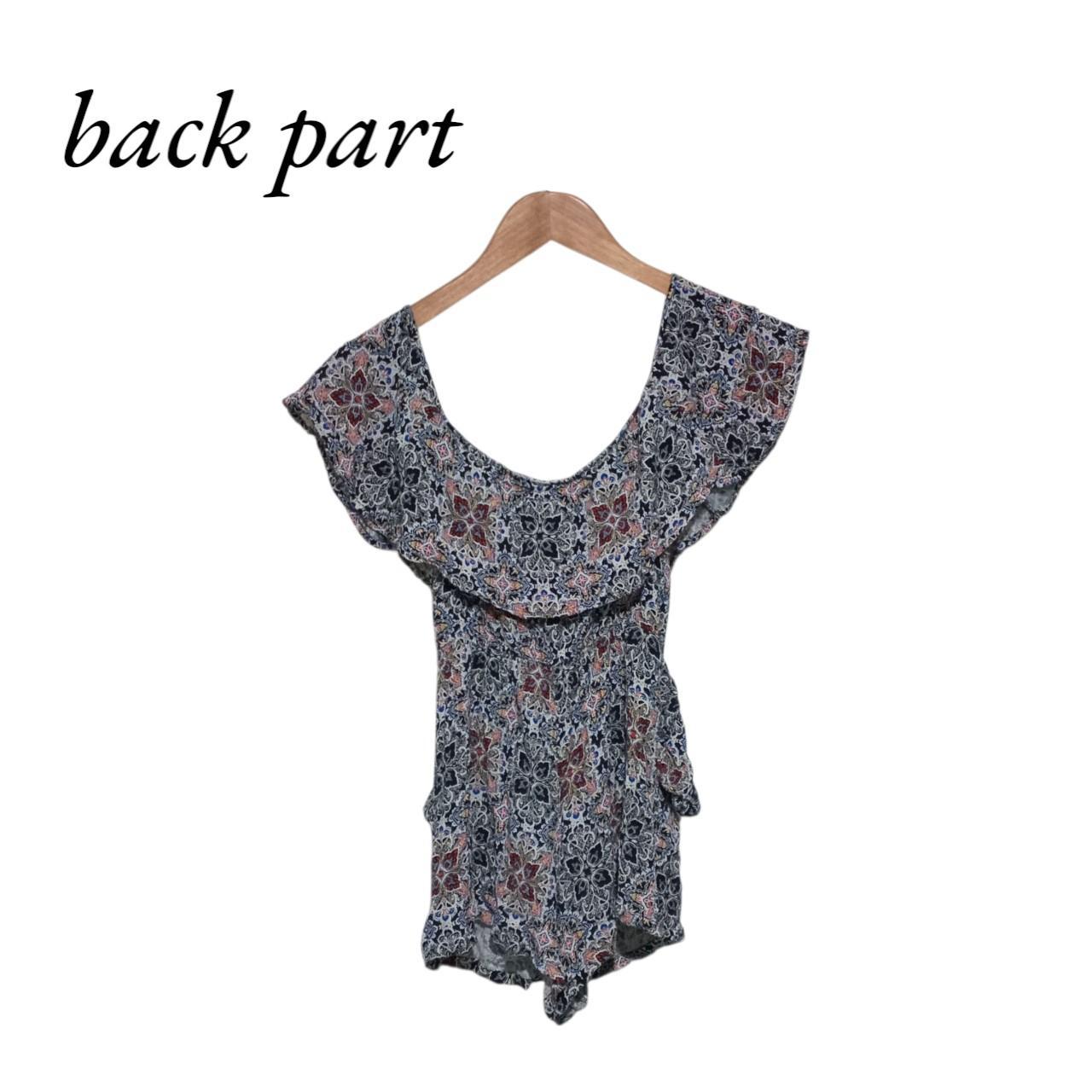 Romper Women XS Butterfly-Floral Sleeveless Overall with Pockets