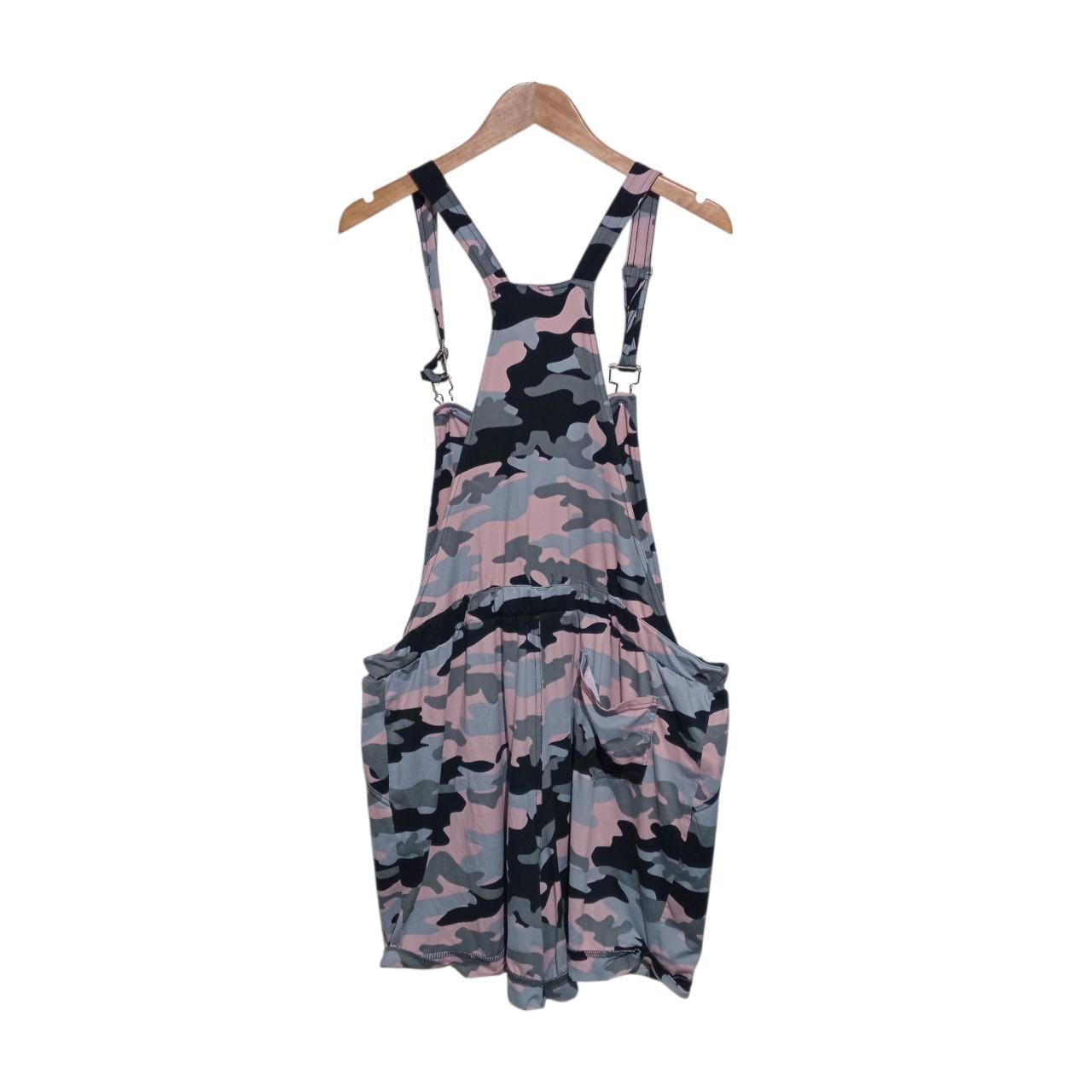 Overalls Women 3X pink army camouflage romper