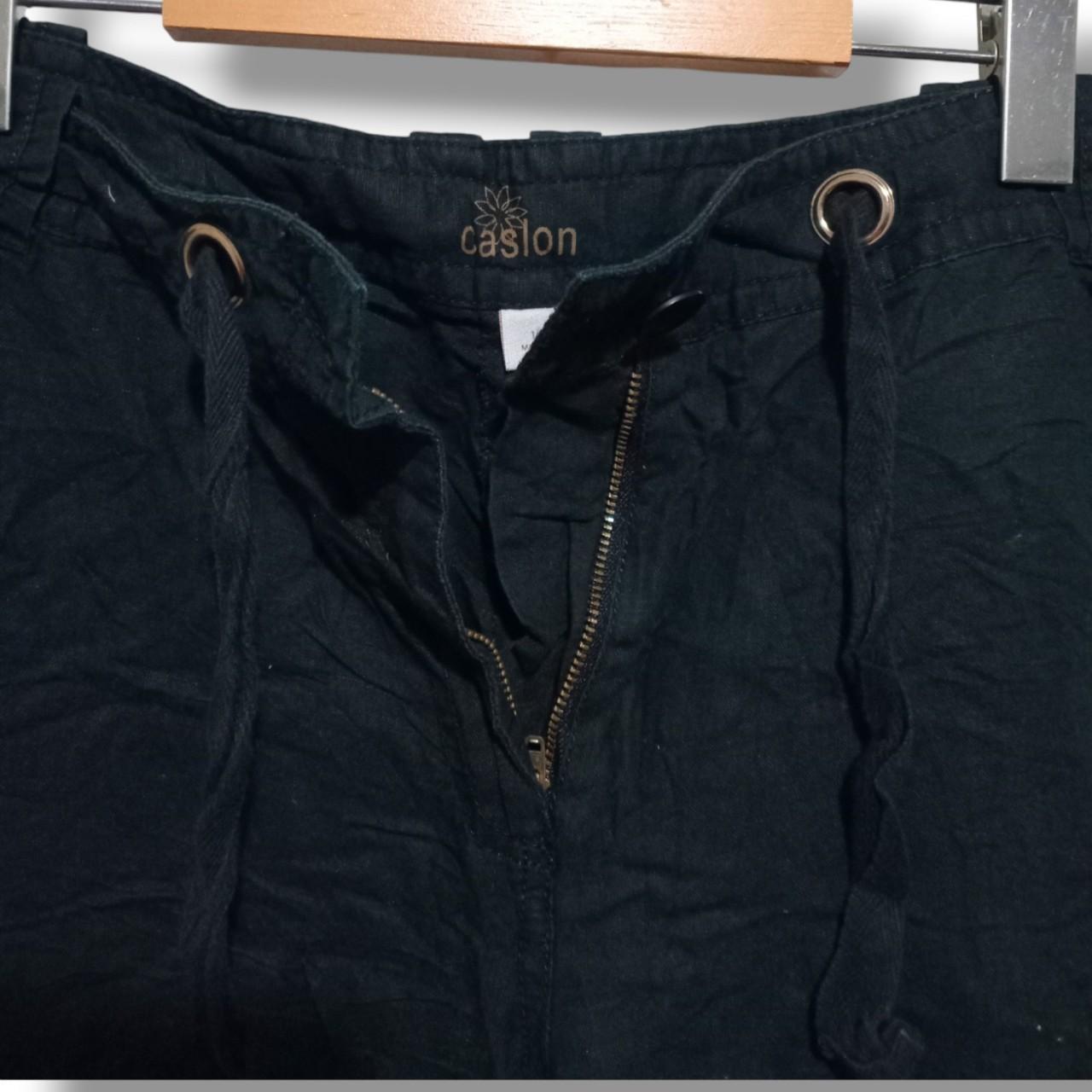 Capri Women Large  UK16 Black Shorts