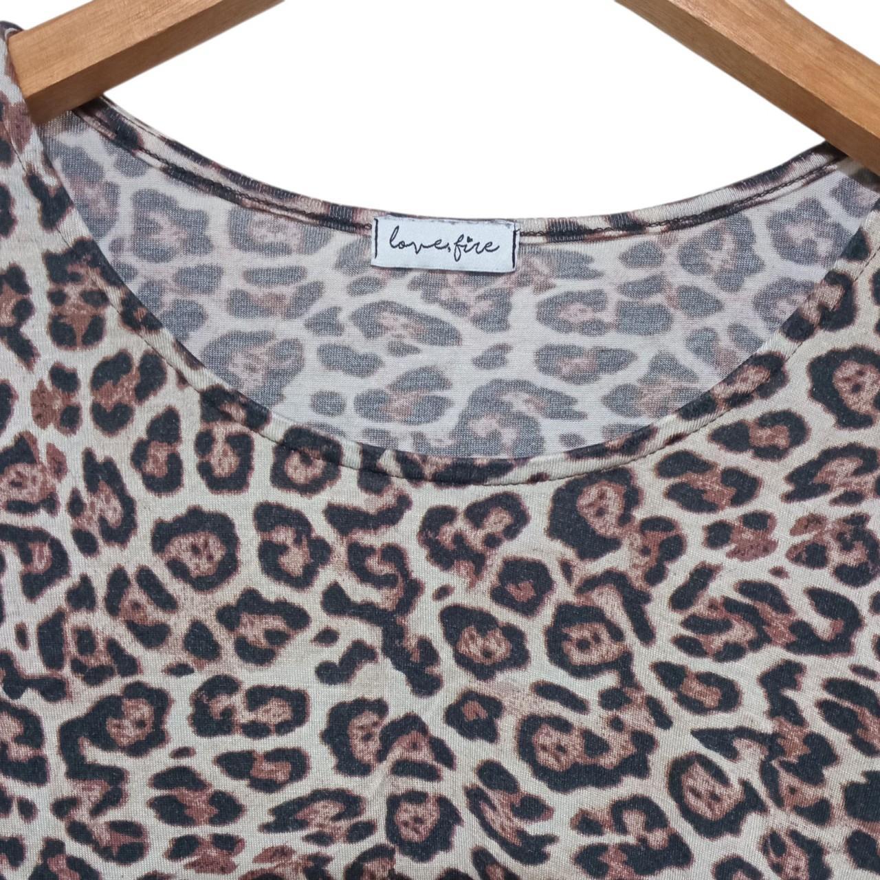 Dress Women UK8 Leopard Print