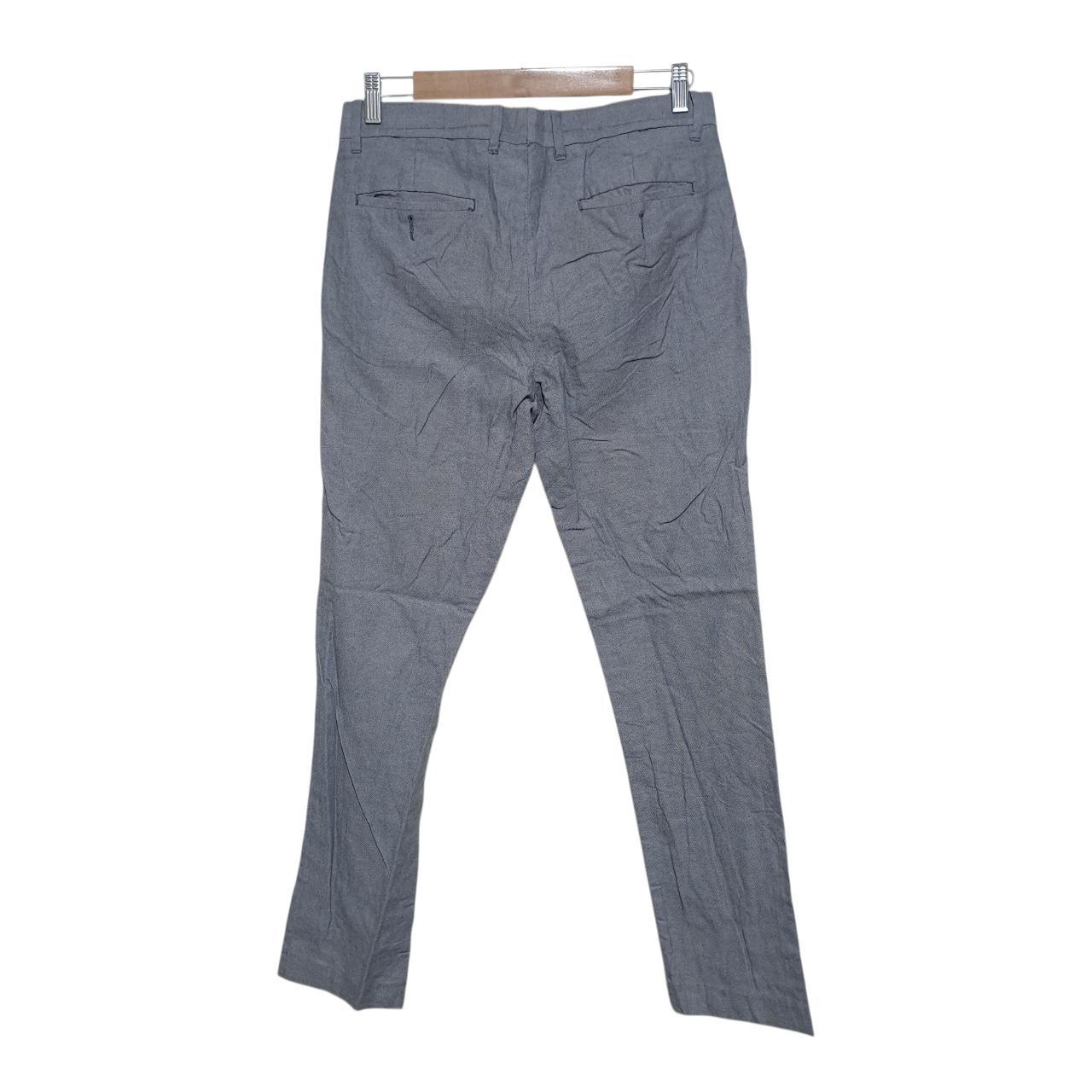 Pants Men Medium H&M grey Slim Fit