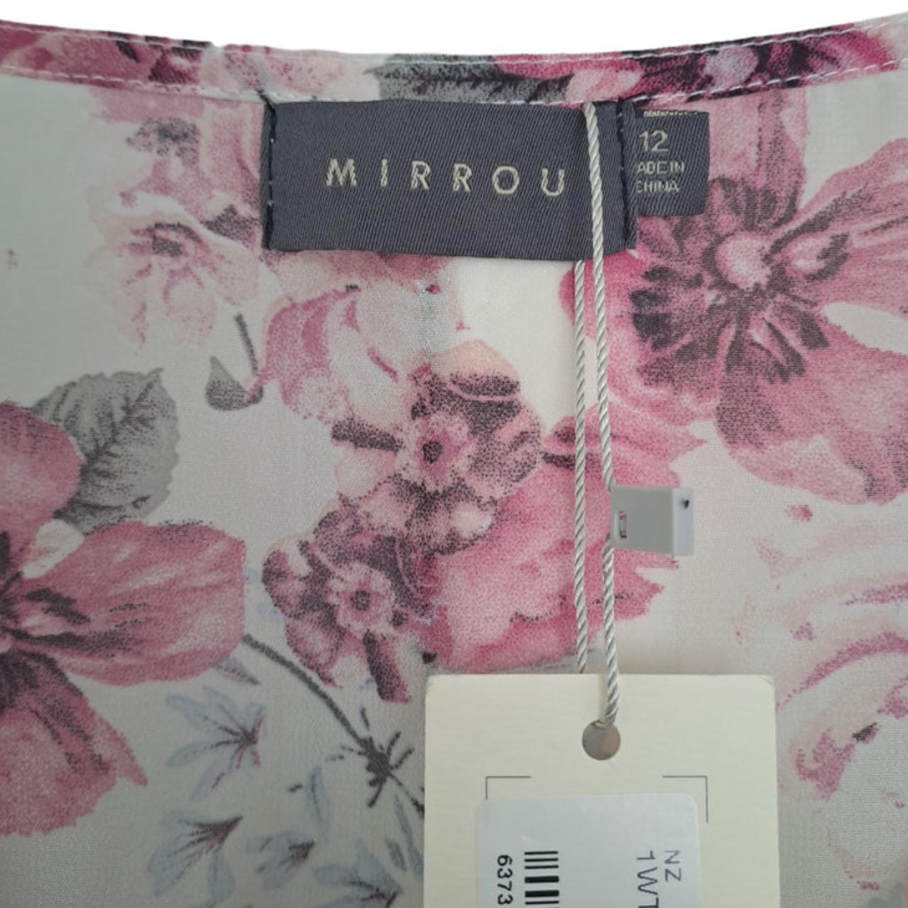 Blouse Women Medium Floral Top