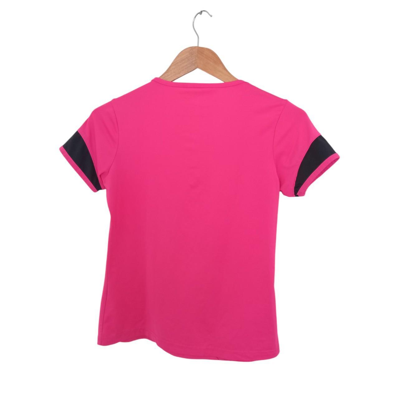 Shirt Women XS UK8 Pink Adidas Top