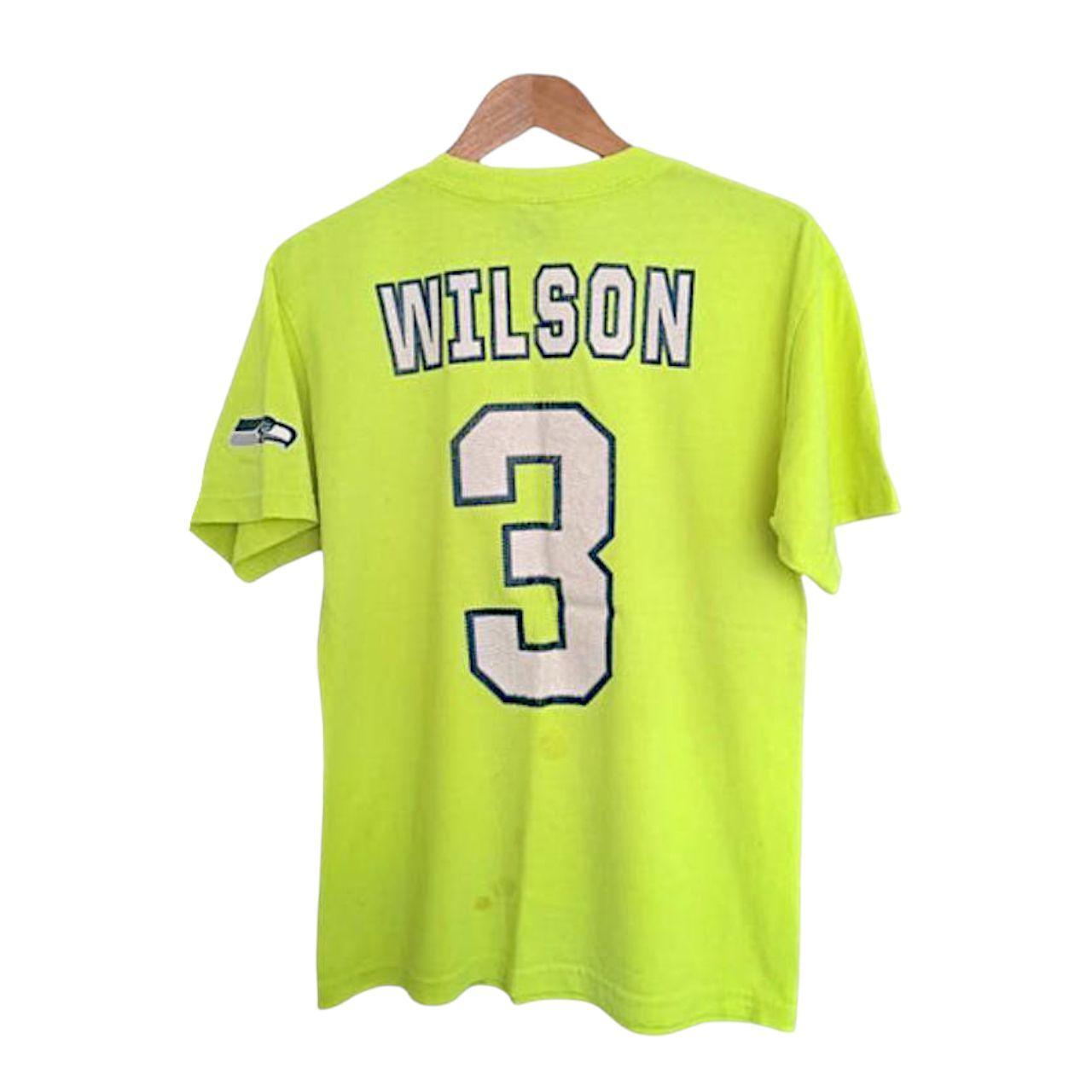T-shirt Women Small Neon Green Seahawks