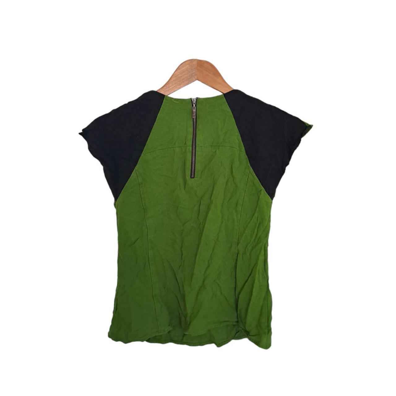 Shirt Women XS UK8 Green Top