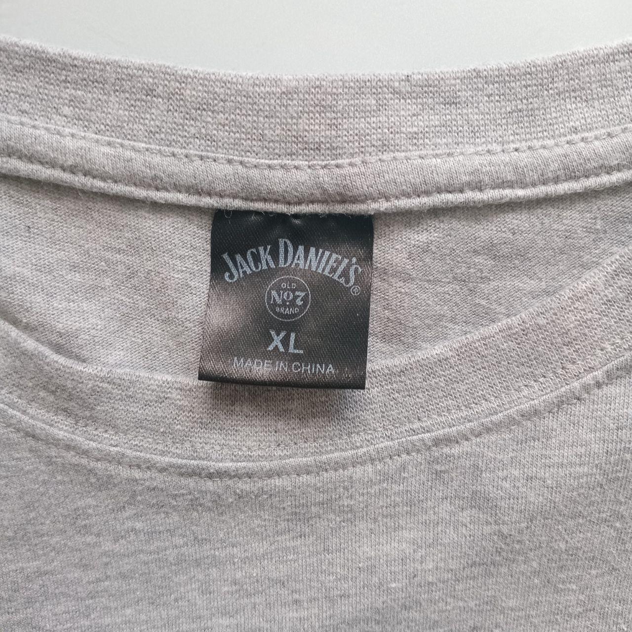 T-shirt Men XL Grey Jack Daniel's shirt