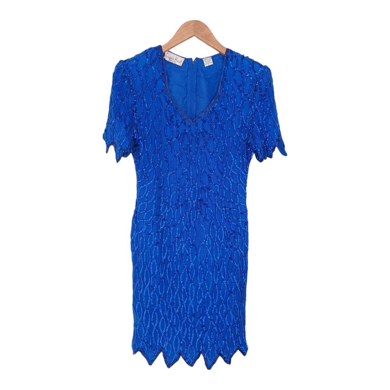 Dress Women UK 10 to 12 Blue Mini