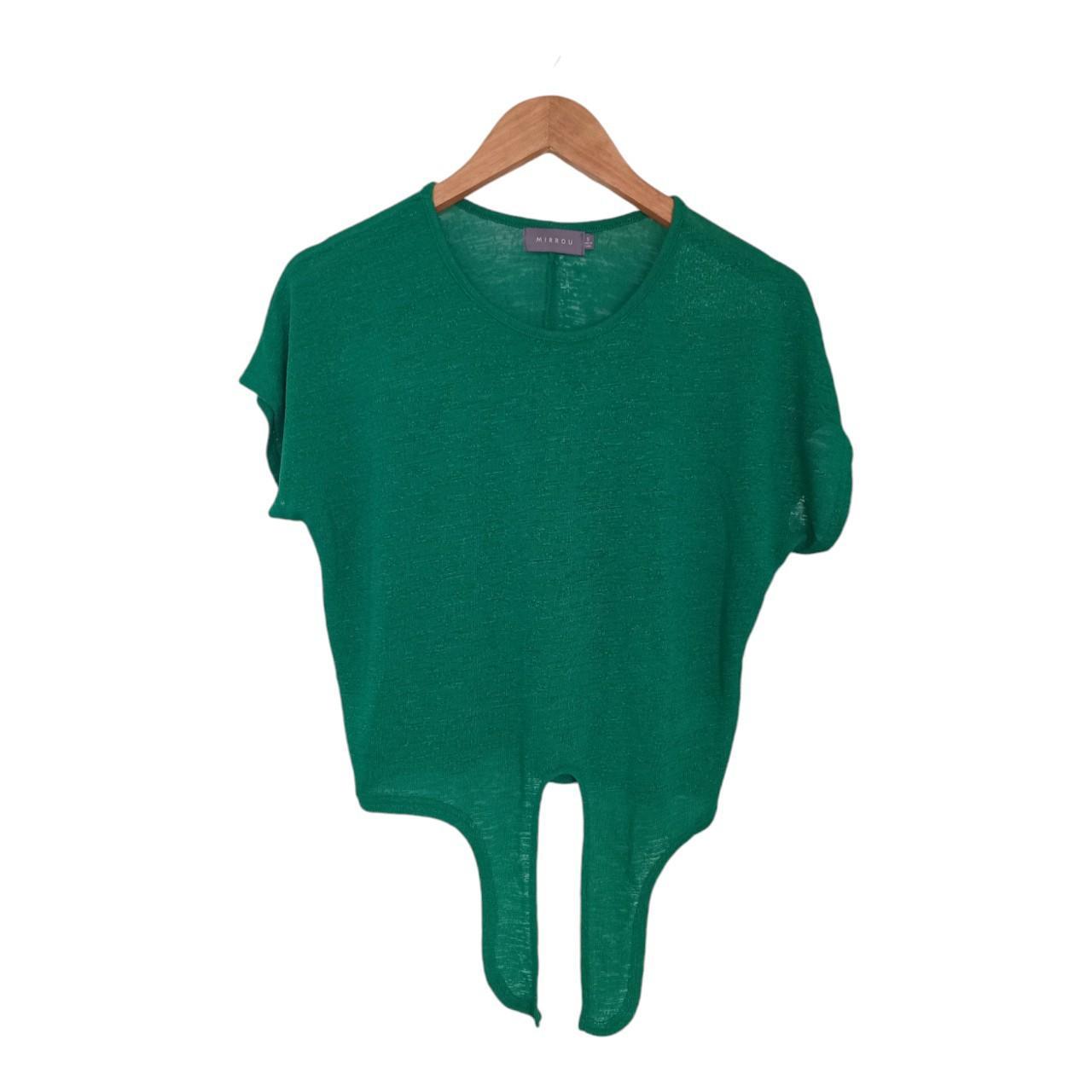 Crop top women UK10 Green 