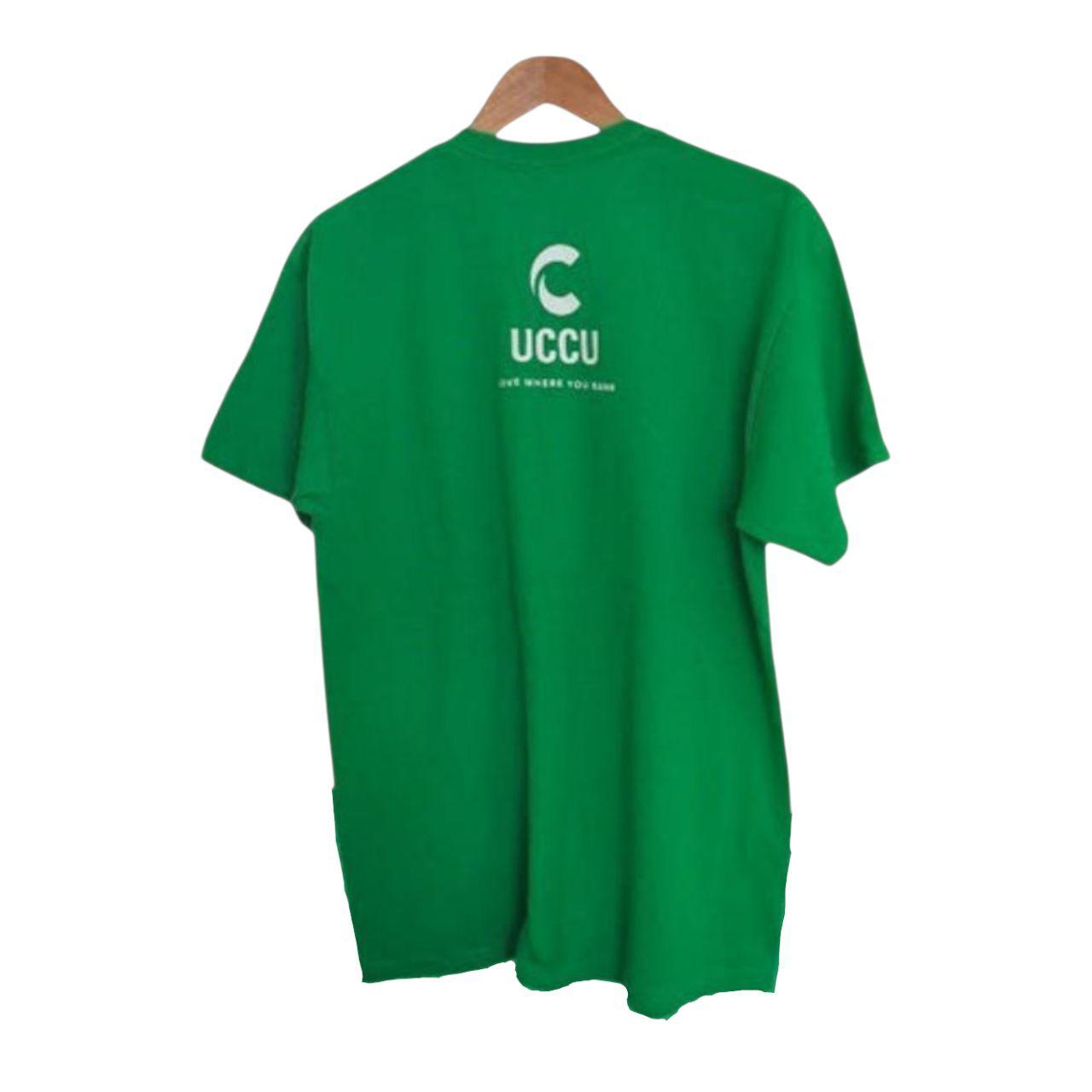 T-shirt Men Small Green Utah Valley