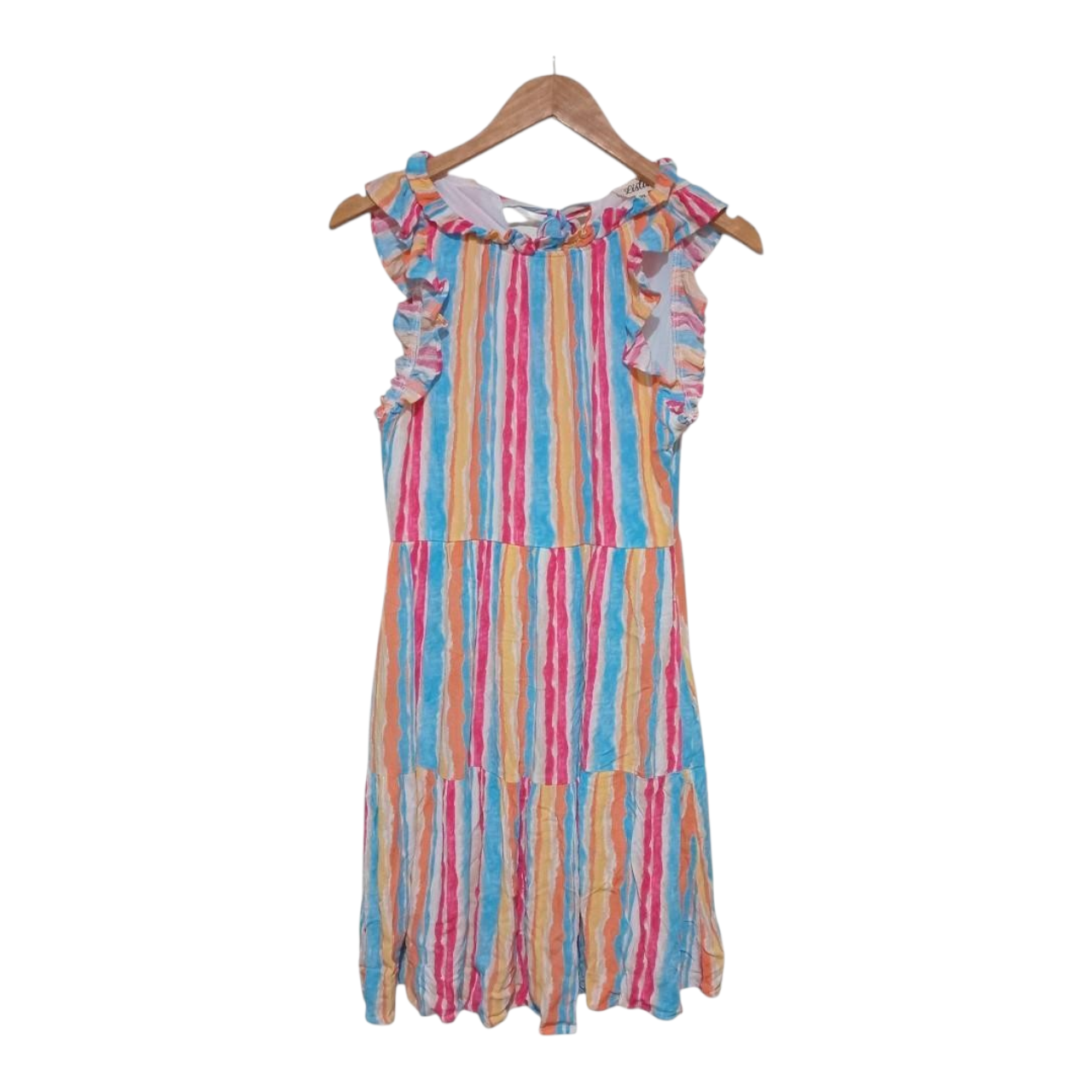 Dress Women Medium Striped Retro style