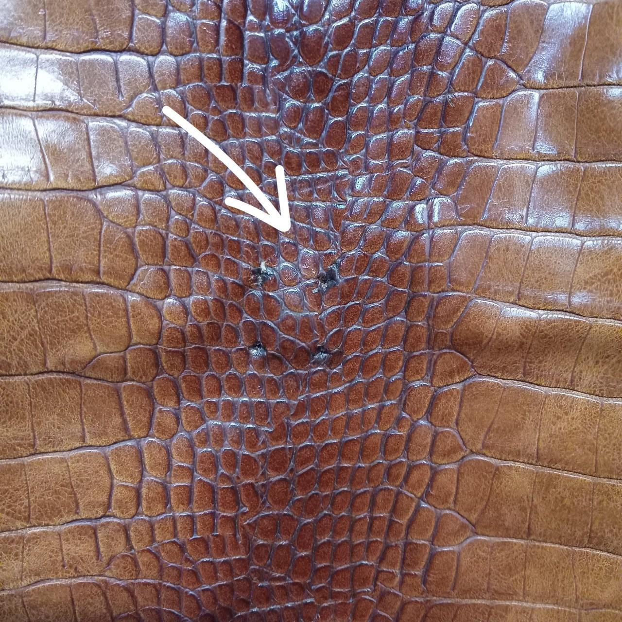 Bag Women Chic Faux Crocodile Skin