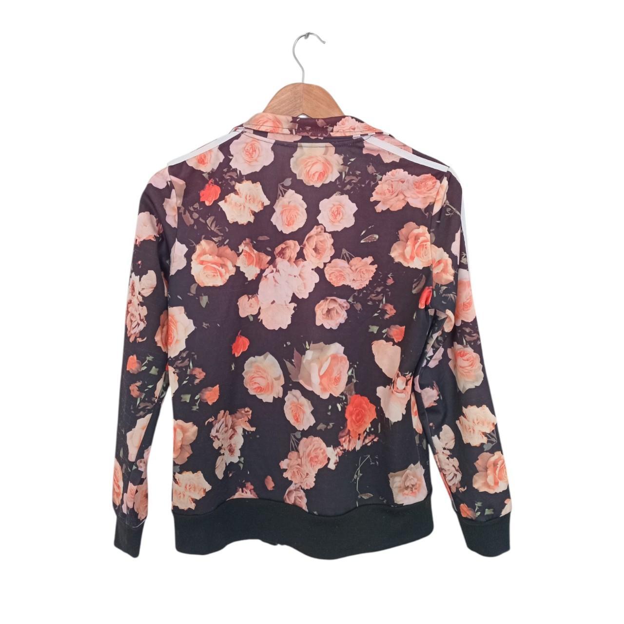Jumper Women Small UK10 Floral Tracksuit Sweater