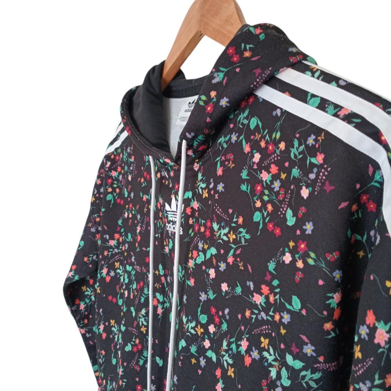 Jumper Women XS UK6 Adidas Cropped Hoodie