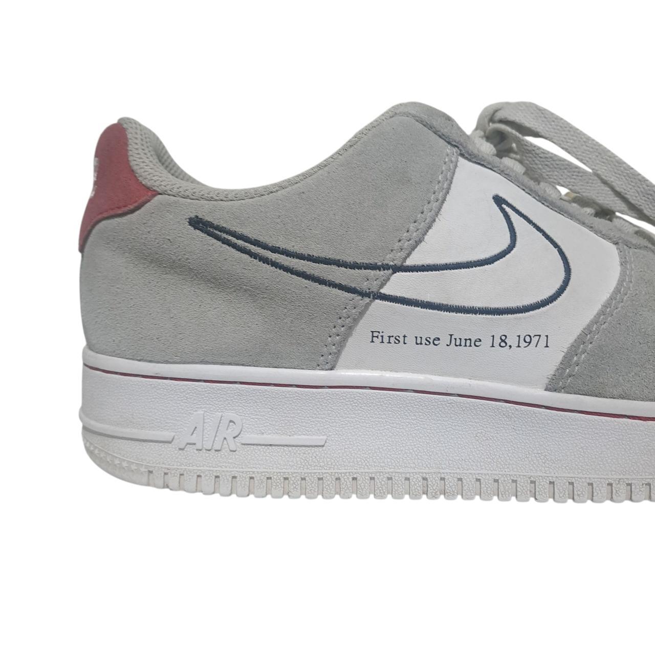 Shoes Men UK8.5 Grey White Nike Air Force 1