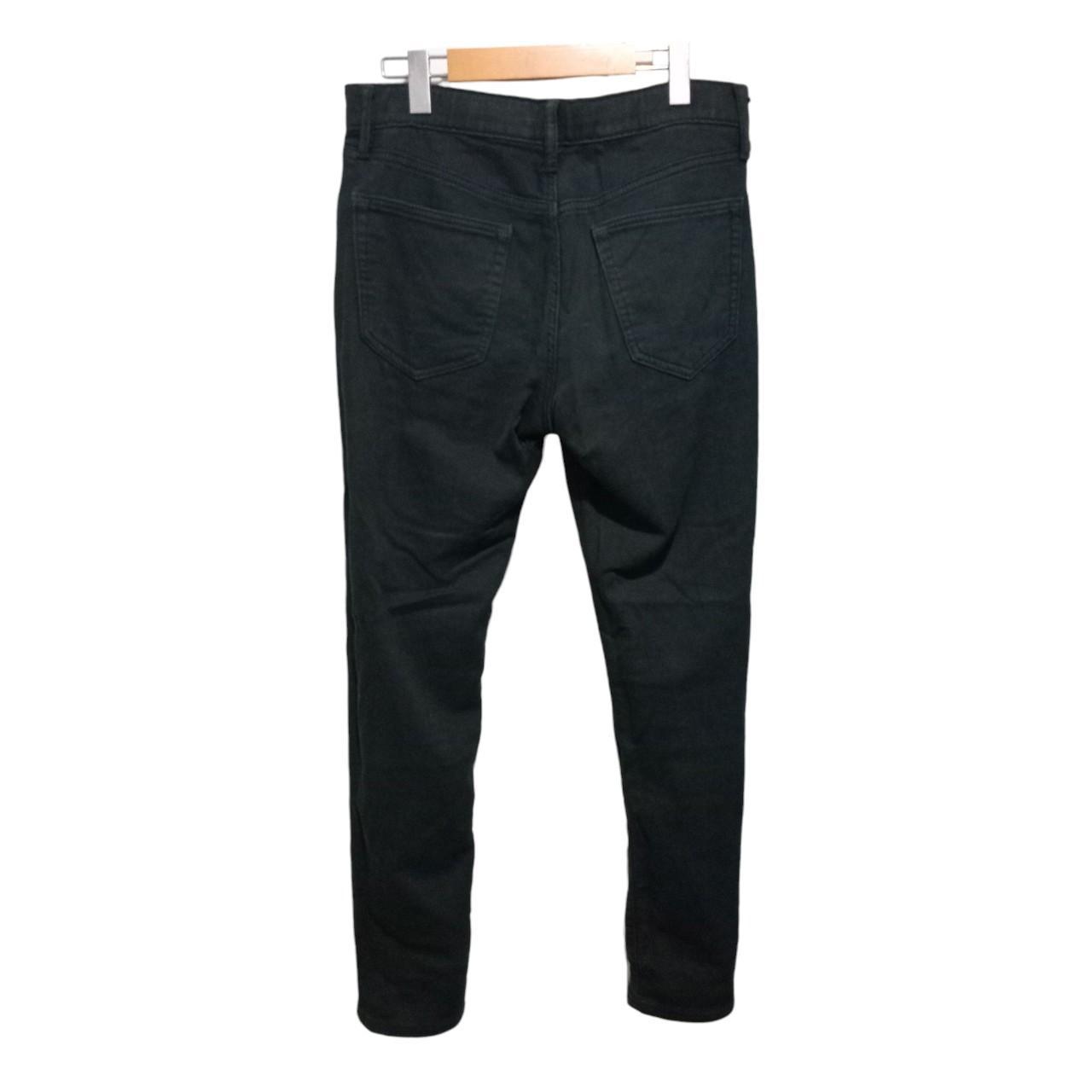 Pants Women UK10 Black Skinny Uniqlo