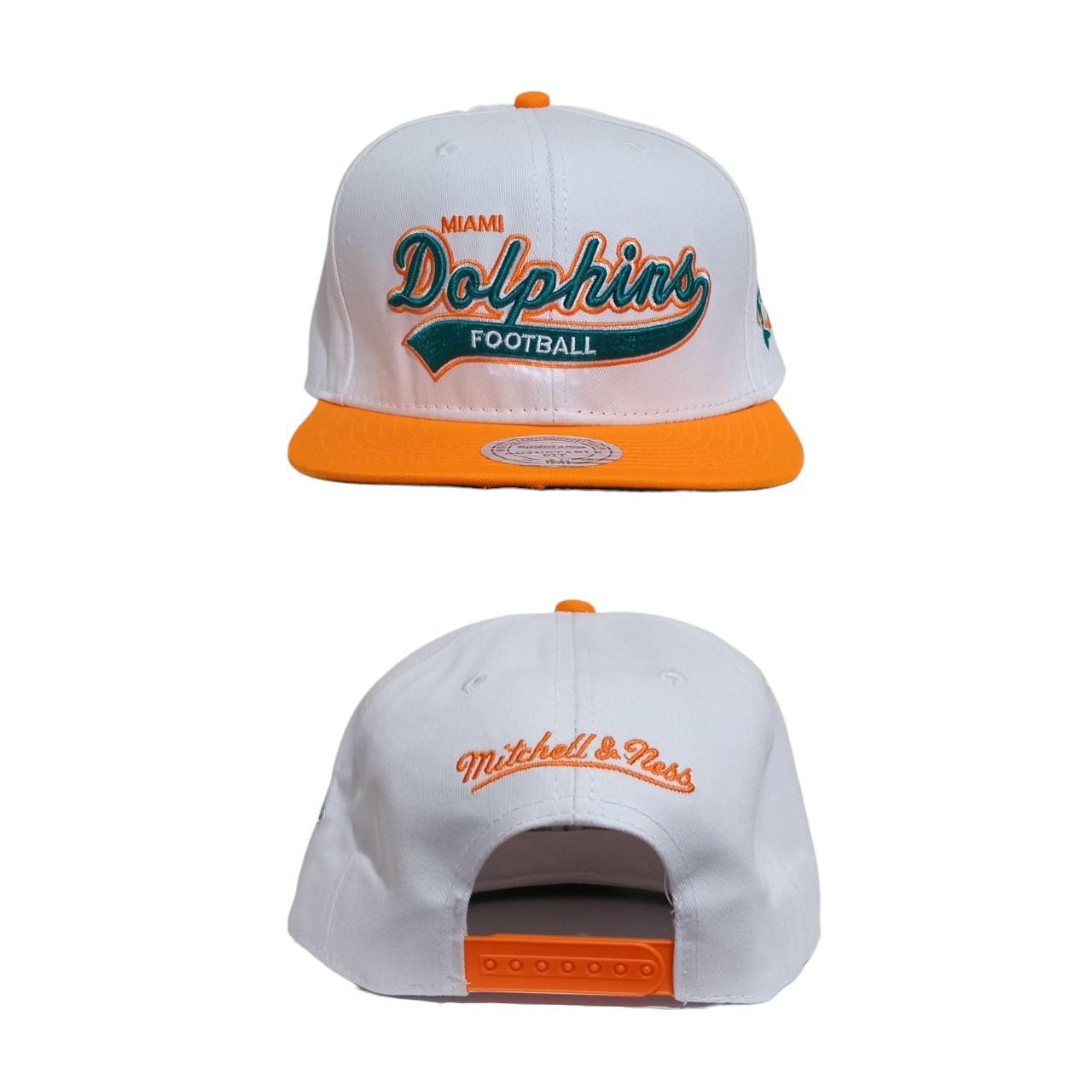 Hat Men Miami Dolphins Mitchell & Ness snapback hat