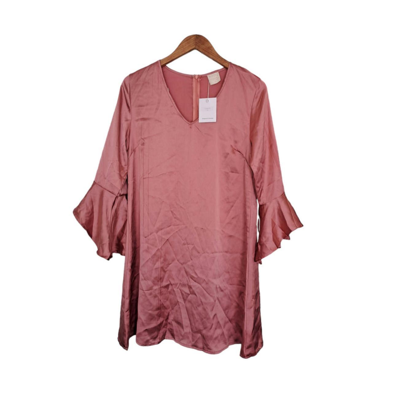 Blouse Women Small Size 10 Pink V-neck