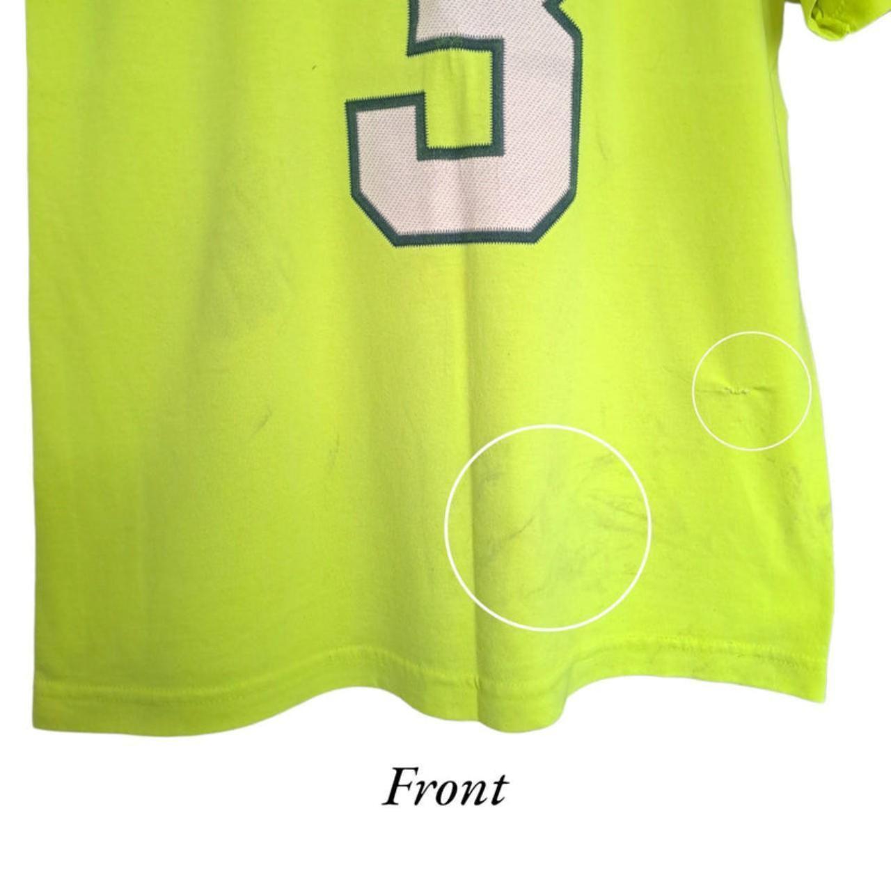 T-shirt Women Small Neon Green Seahawks