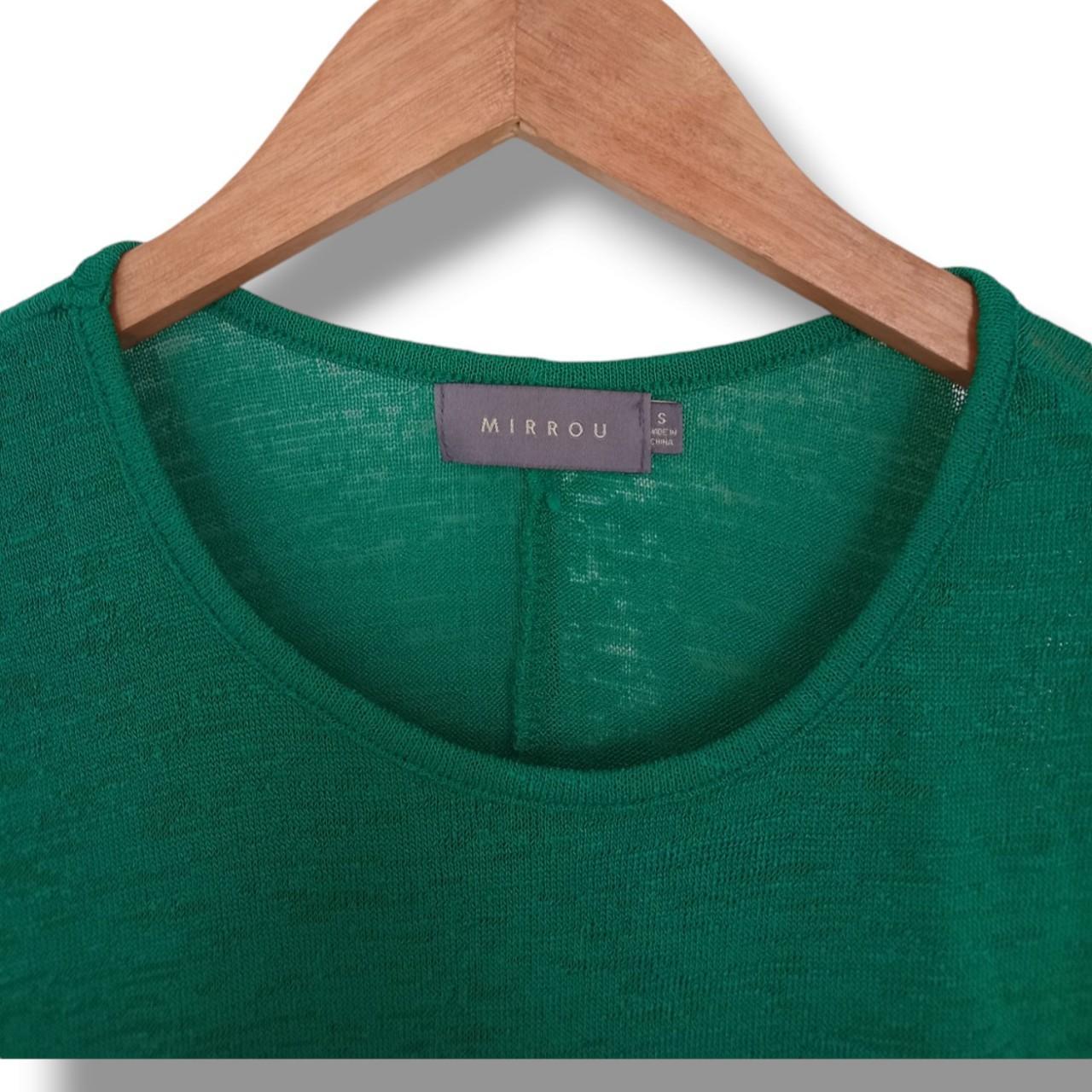 Crop top women UK10 Green 