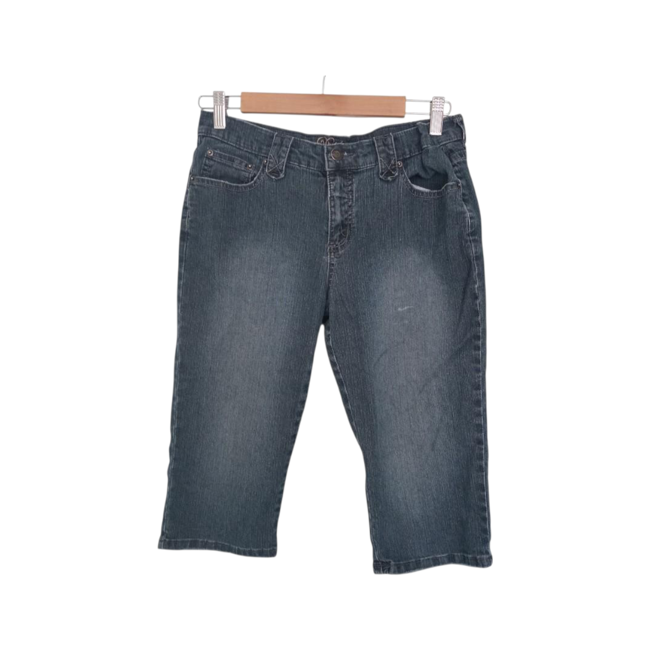 Shorts Women UK8 Petite Denim Capri