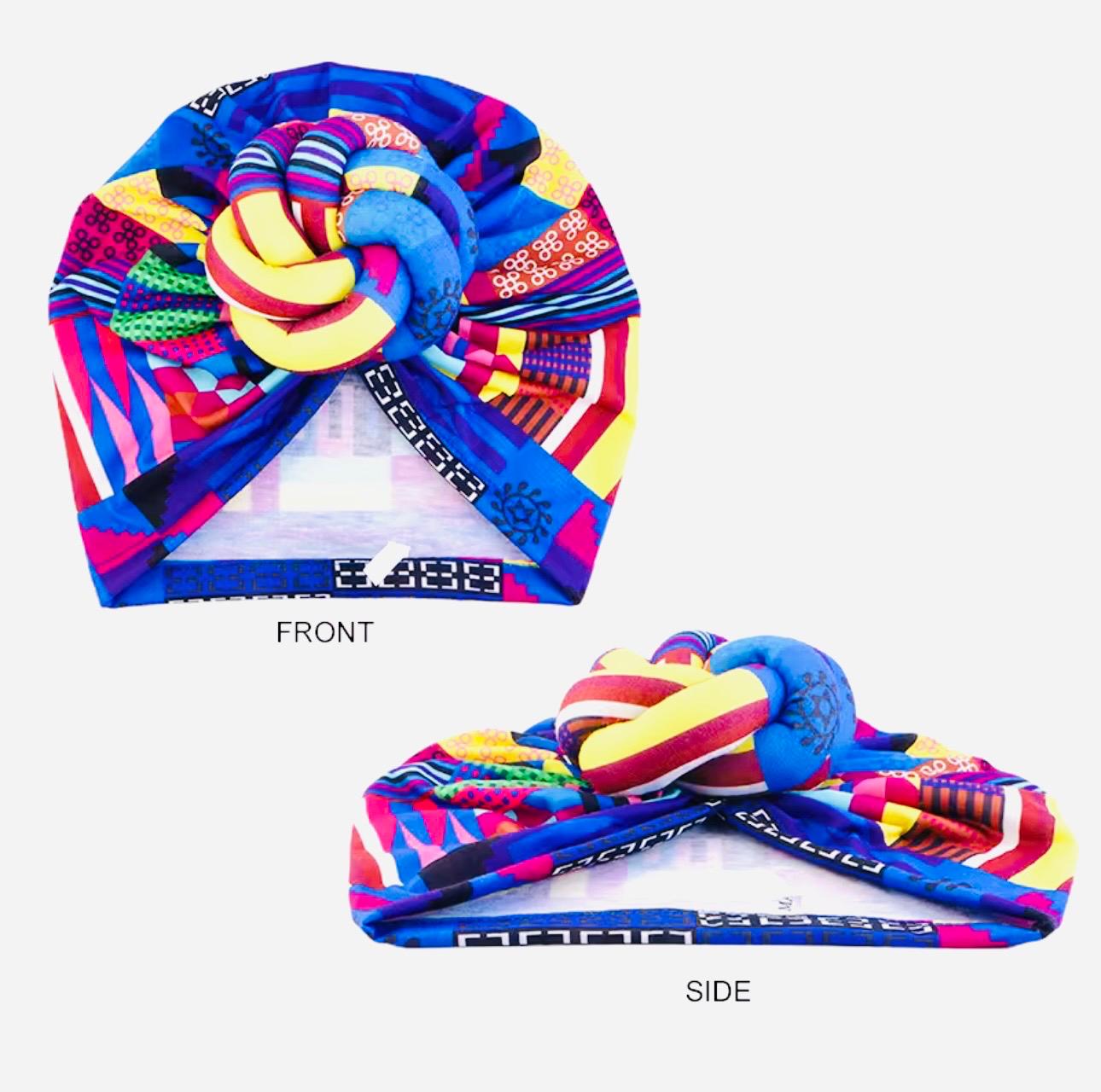 Luxe Pre-Tied Ankara Headwrap