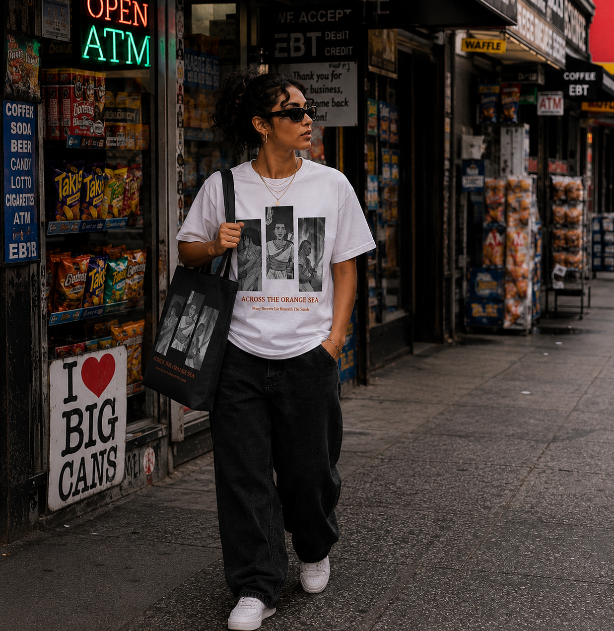 Character Tee & Tote Bag