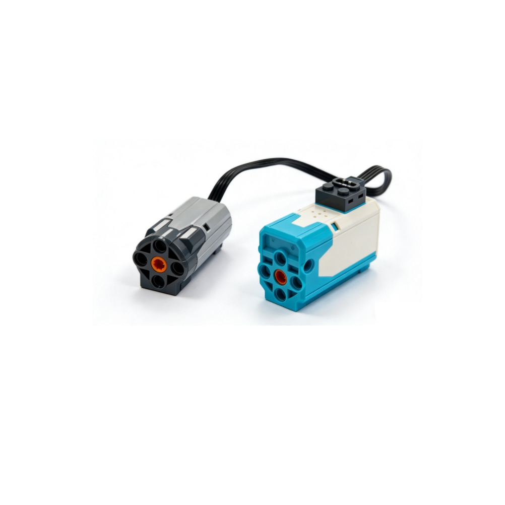 Rechargeable LEGO-Compatible Motor with PF Expansion Port