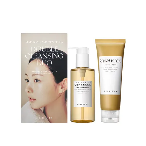 Set de Aceite Limpiador y Espuma Limpiadora Madagascar Centella Double Cleansing Duo Set