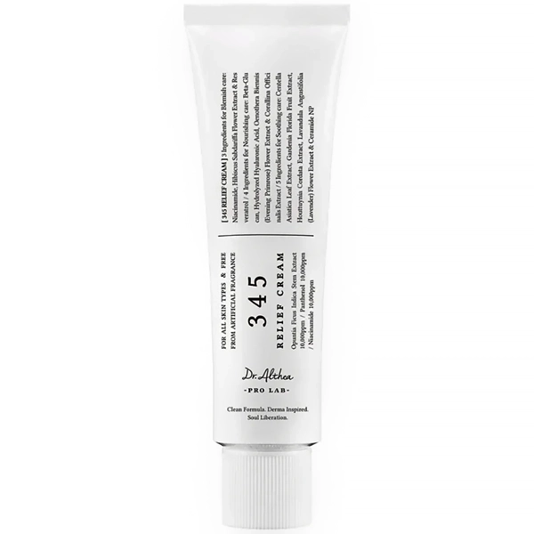 RELIEF CREAM 345 Crema regeneradora en gel, 50ml