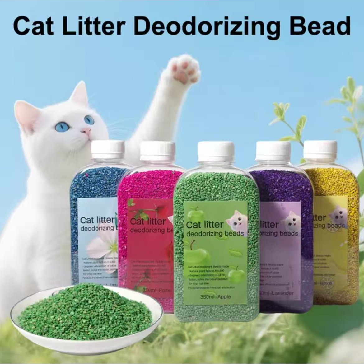 Cat Litter Deodorizing Beads