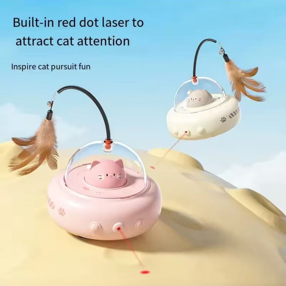 Automatic Interactive Cat Toy