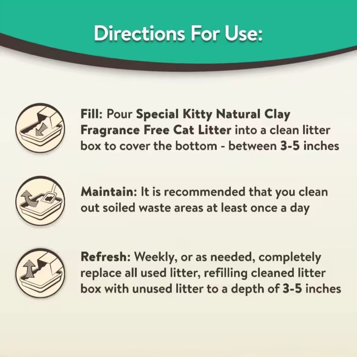 Odor Control Cat Litter - 2 Pack
