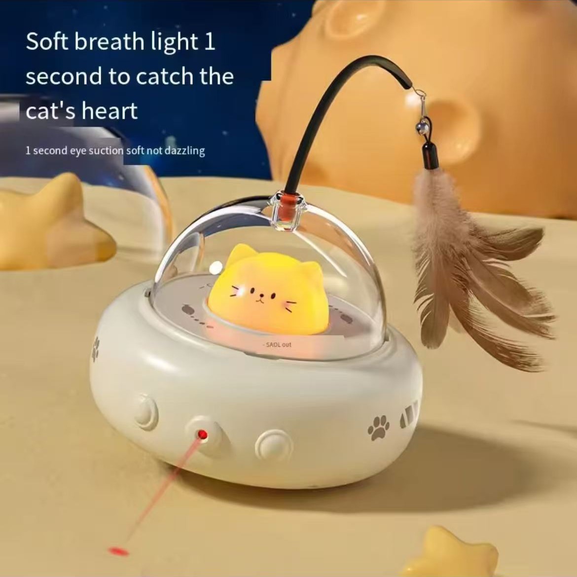 Automatic Interactive Cat Toy
