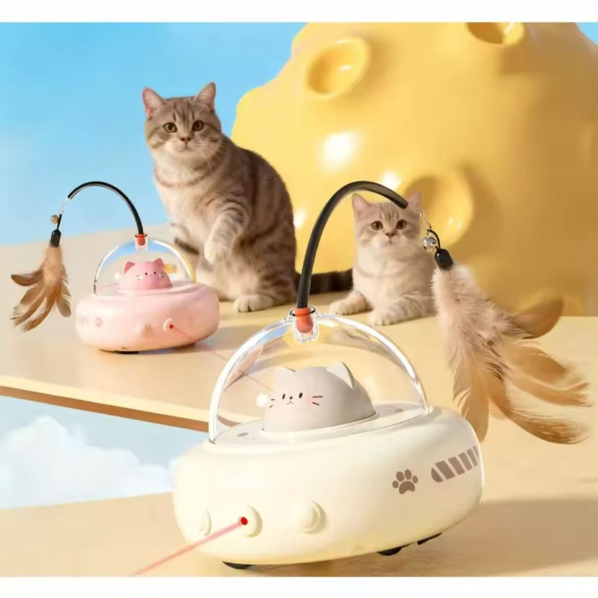 Automatic Interactive Cat Toy