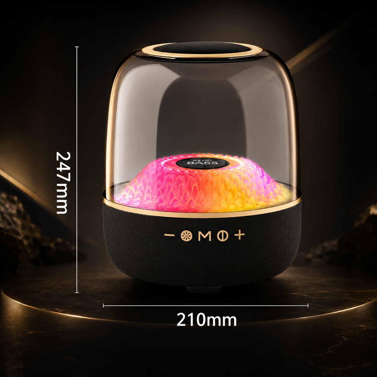 Heavy Bass Wirelss Speaker (BASS-35)