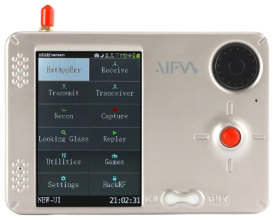 OpenSourceSDRLab PortaRF - HackRF One and PortaPack H4M Combined Gadget for Mayhem Software Defined Radio