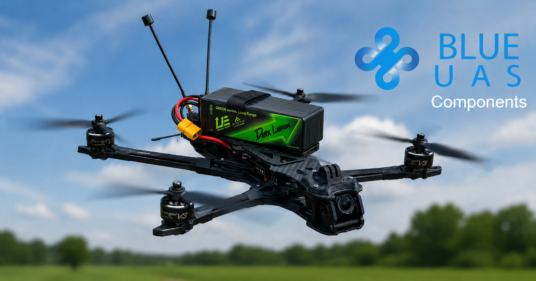 AeroTech Systems 9" STORM BlueUAS Component Drone Build DIY Kit
