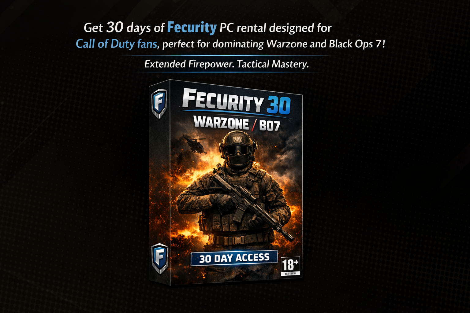 Fecurity 30 PC Rental