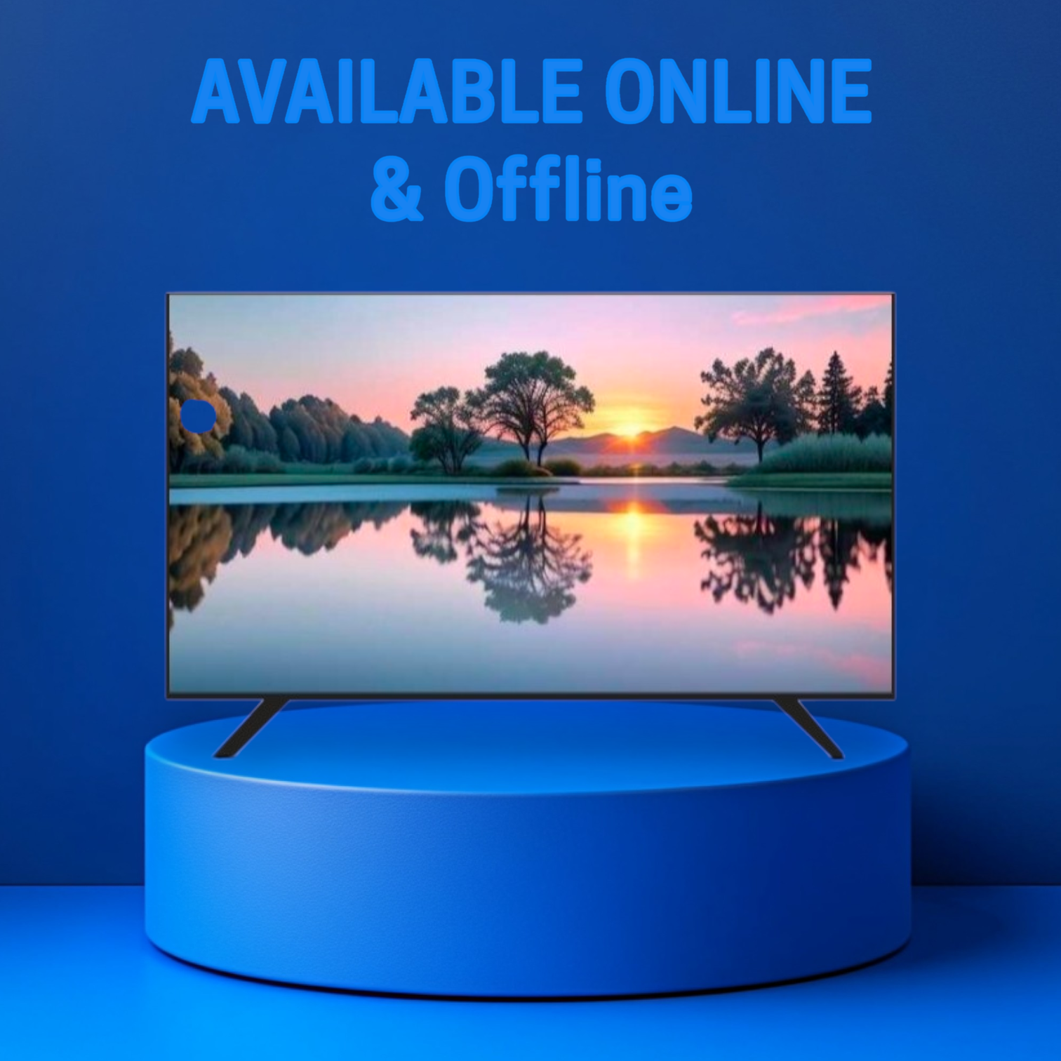 Syne India 43" Bezel-less 4K Ultra HD Smart TV